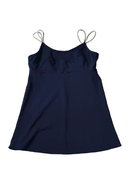 Newport News Other - Sun Streak By Newport News Vintage Navy Tankini Top Size 14